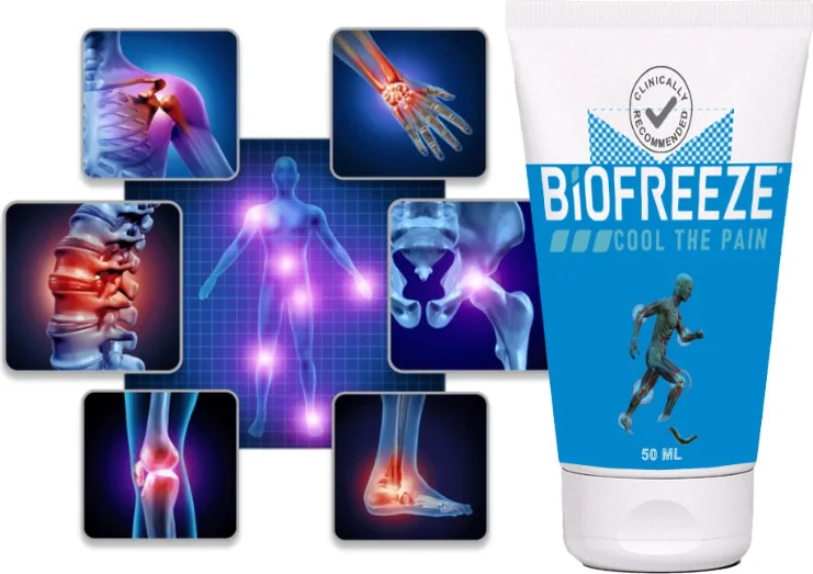 Biofreeze Teskin Kremi 50 ml - Kas ve Eklemlerde Hızlı Rahatlama