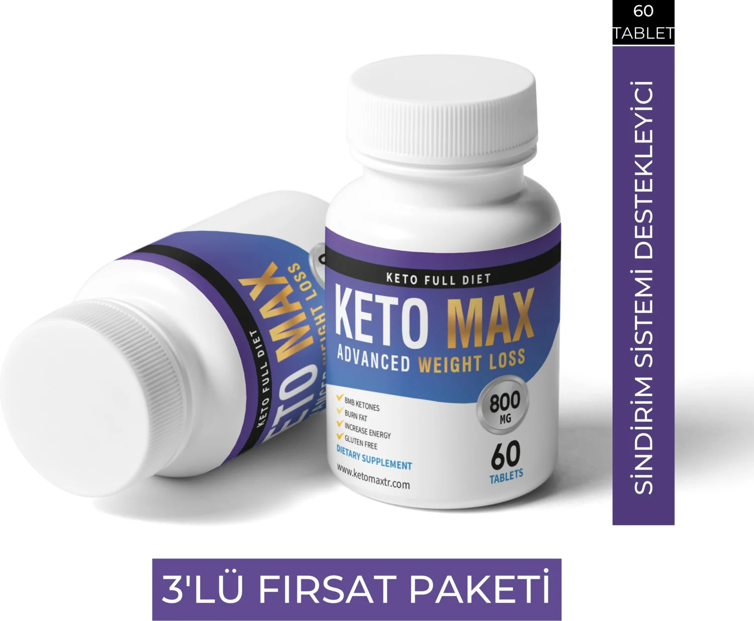 Bioleks Keto Max 3 Adet - Ketogenic Diyet Desteği Fiyatı, Yorumları ve Özellikleri