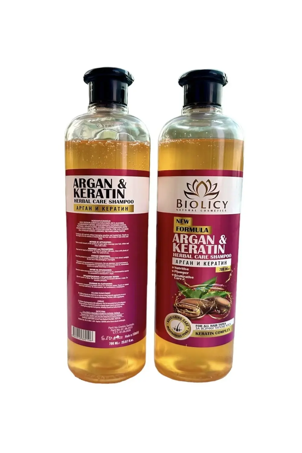 Biolicy Argan & Keratin Şampuanı 700 mL 1 +1