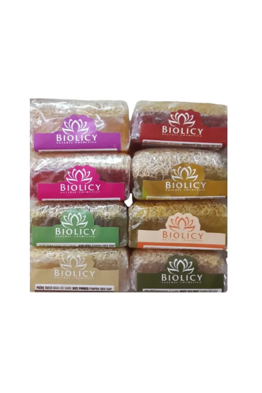 Biolıcy Eşek Sütlü-Ballı Kabak Lifli Sabun 130 gr