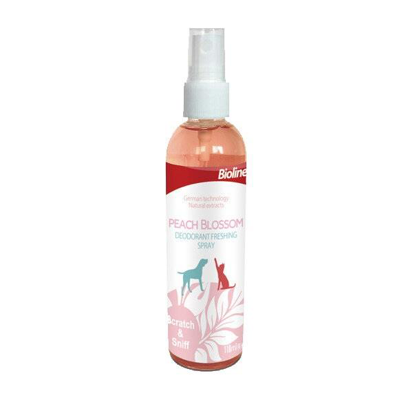 Bioline Peach Blossom Kedi ve Köpek Parfümü 118 Ml