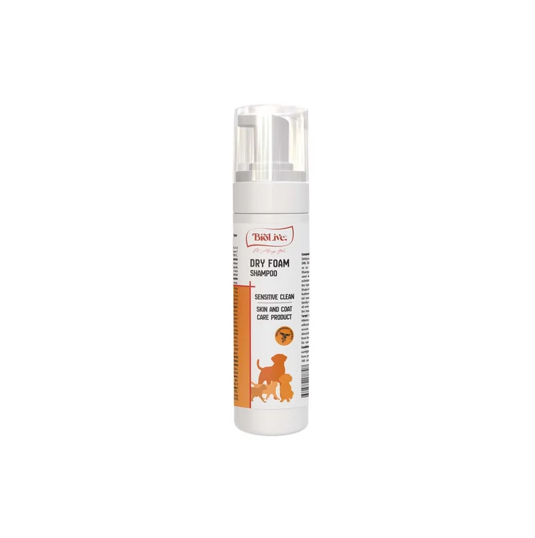 Biolive Cat Dog Köpük Şampuan 200ml Biolive Cat Dog Köpük Şampuan 200ml