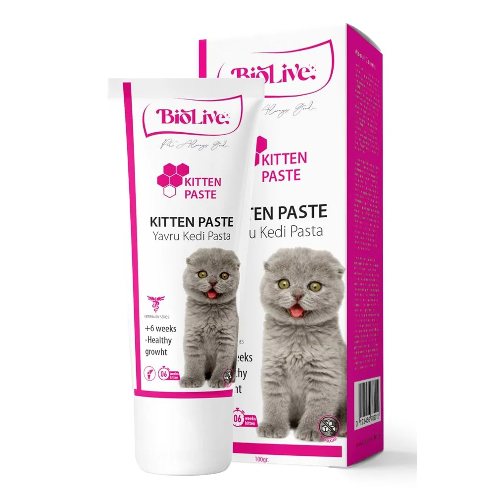 Biolive Yru Kediler İçin Malt min Paste 100gr Biolive Yru Kediler İçin Malt min Paste 100gr