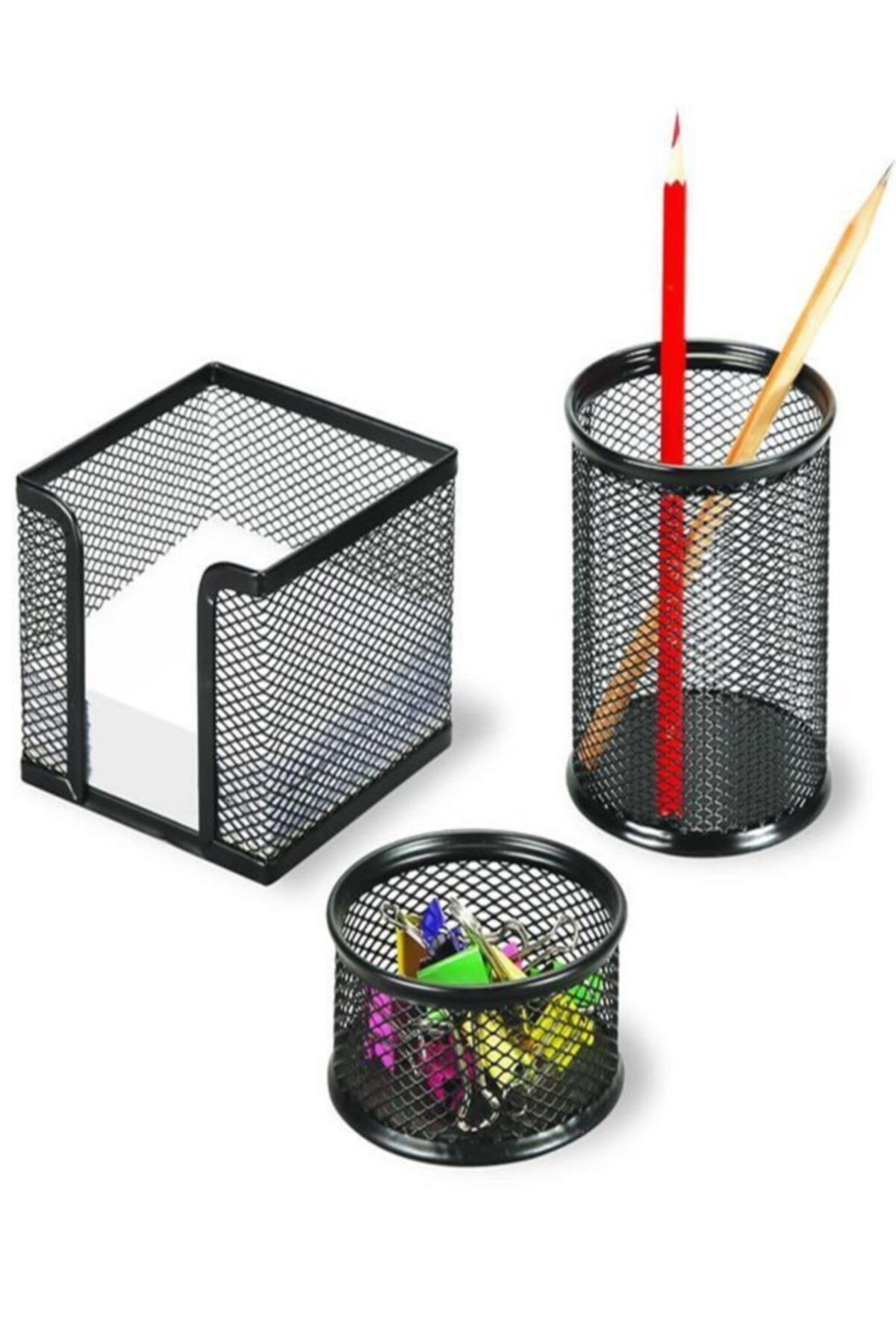 Mas Bion Perfore Aüstü Set 3'Lü Siyah Kod9302