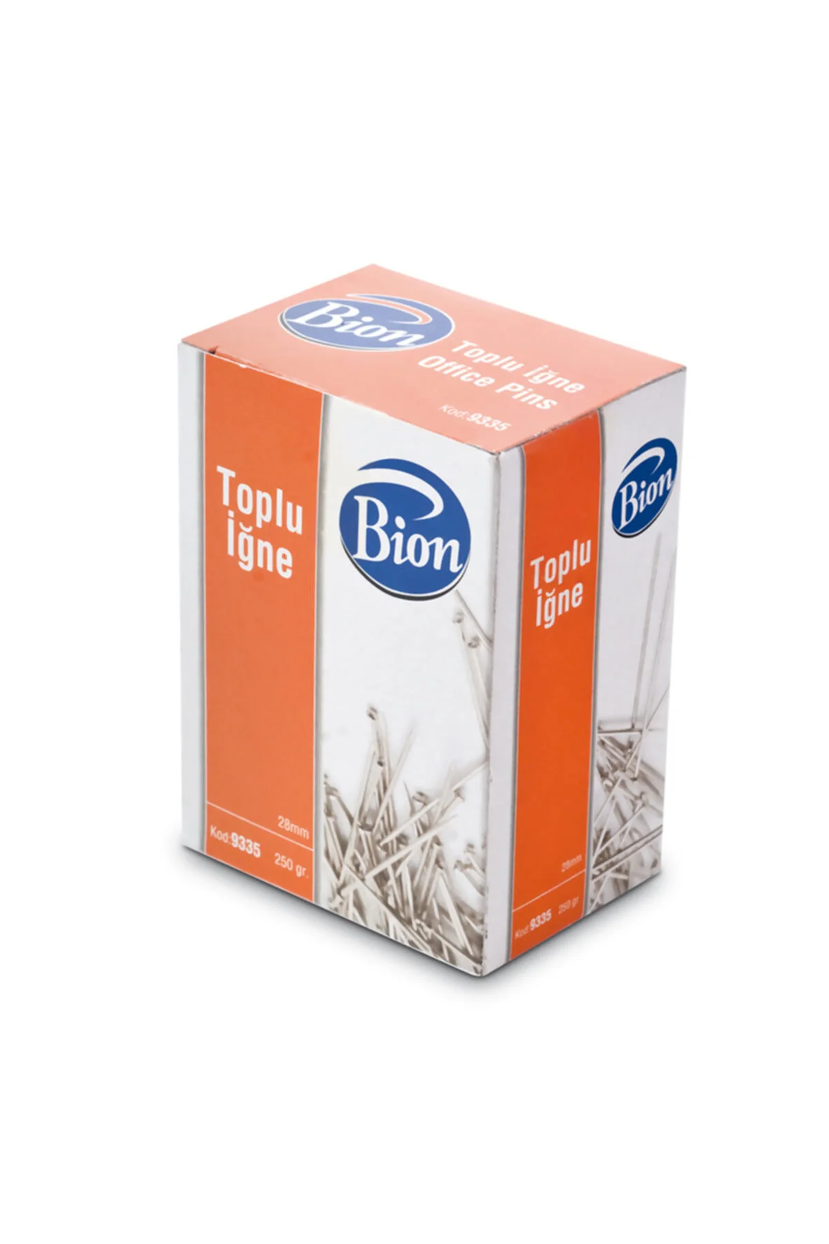 Bion Galvaniz Toplu Iğne 250 gram 28 Mm (1 Paket)