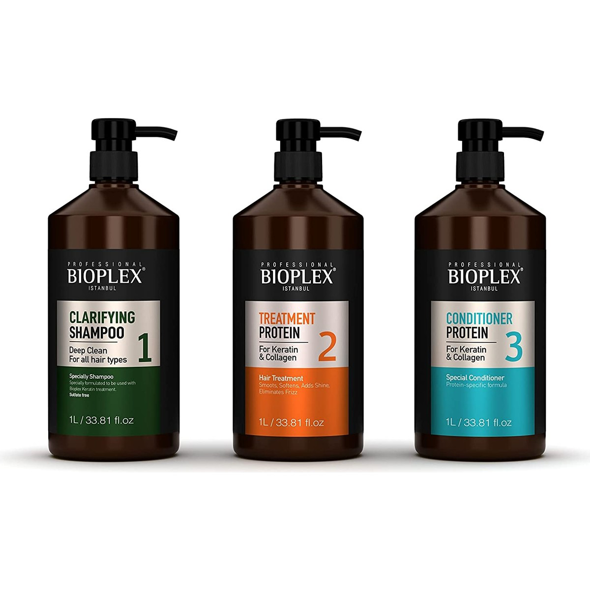 Bioplex  Nano Moleküler Keratin Saç Bakım Seti / Keratin Hair Repa