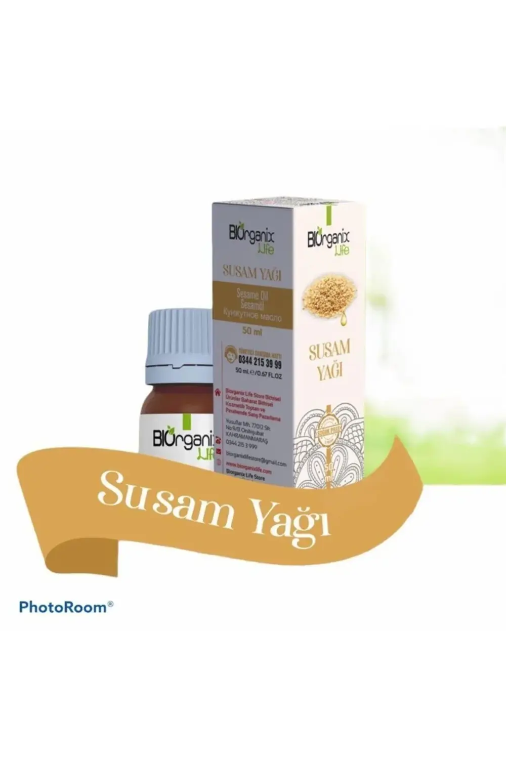 Biorganix Life Susam Yağı 50 ml