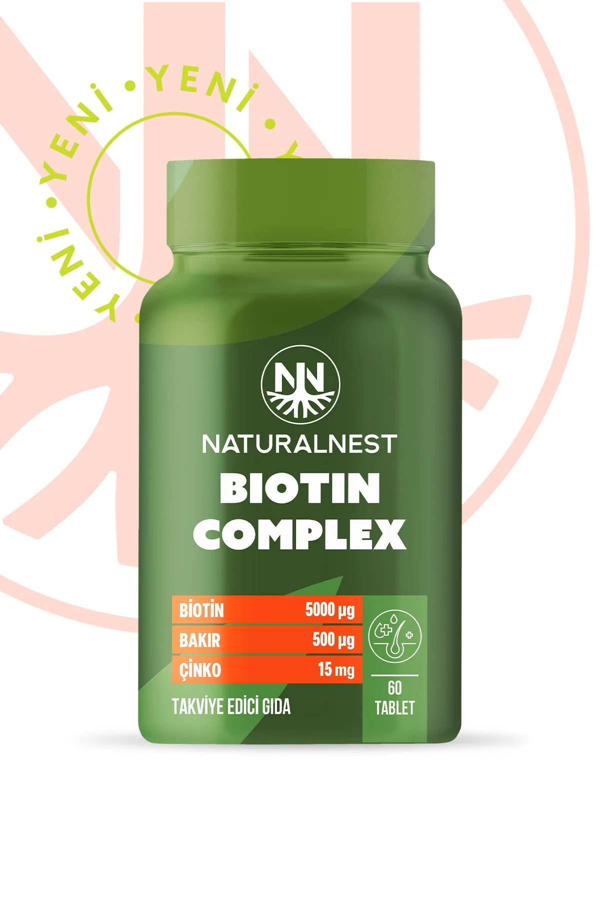 Biotin Complex — Biotin - Bakır - Çinko Takviyesi 60 Tablet
