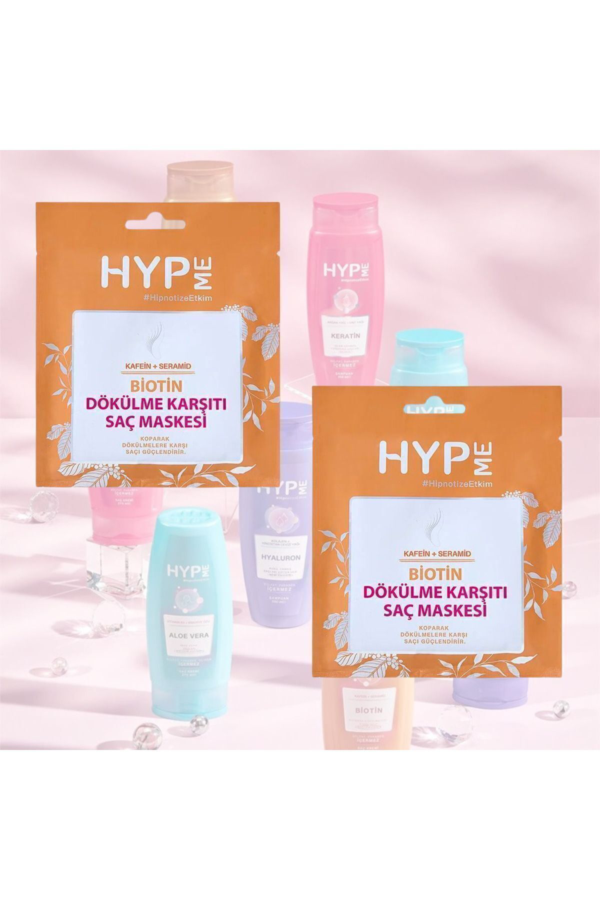 Biotin Dökülme Karşıtı Saç Maskesi 50 ml x 2 adet