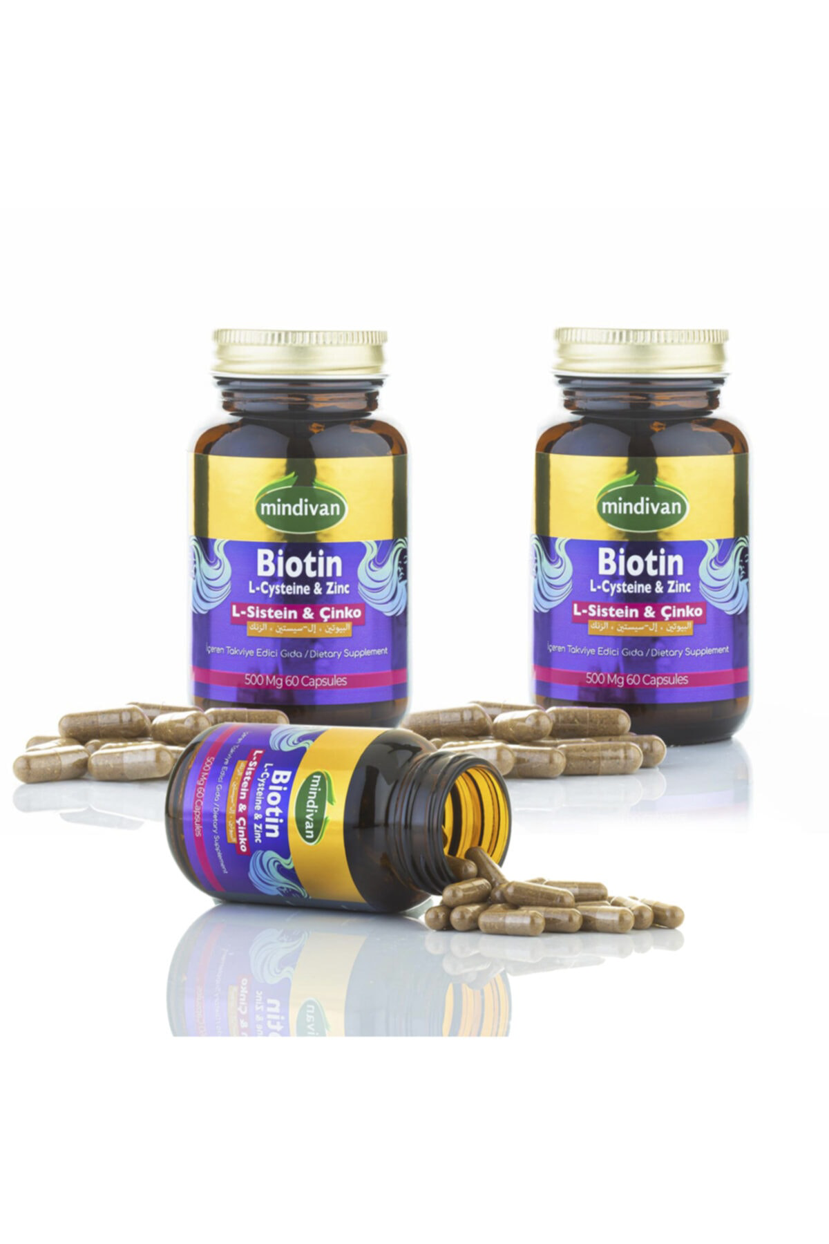 Biotin - L Sistein - Çinko X3 Adet