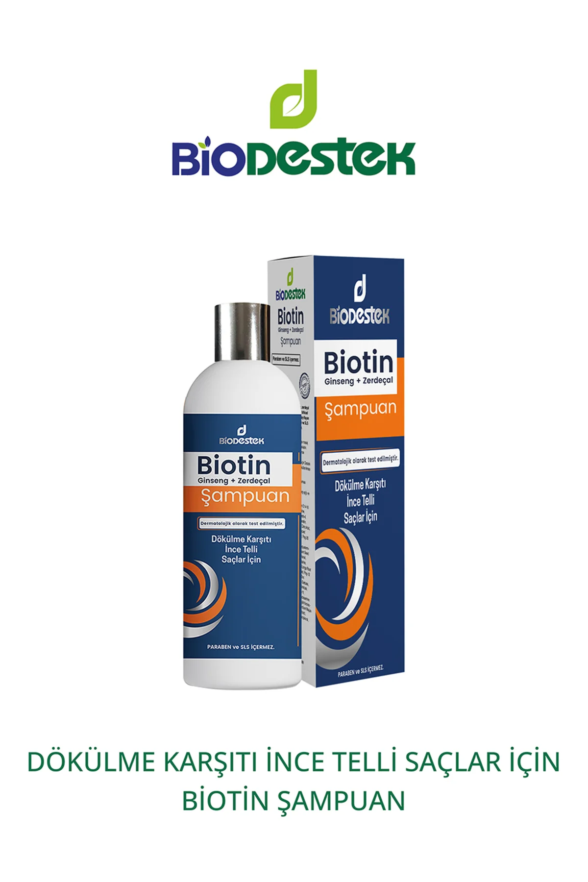 Biotin Şampuan ( Dökülme Karşıtı ) 330 Ml. Biotin Zerdeçal Ginseng Şampuan