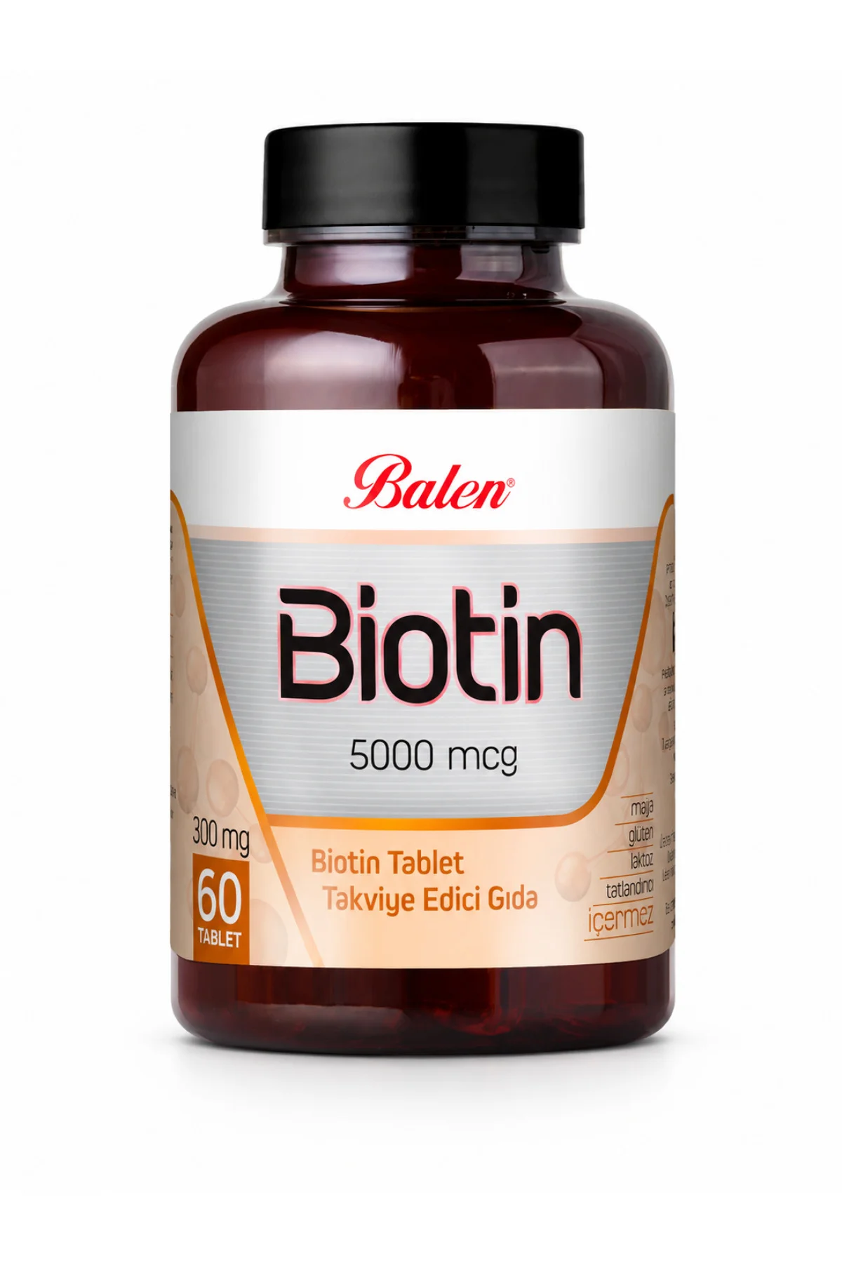 BİOTİN TABLET 300 MG*60