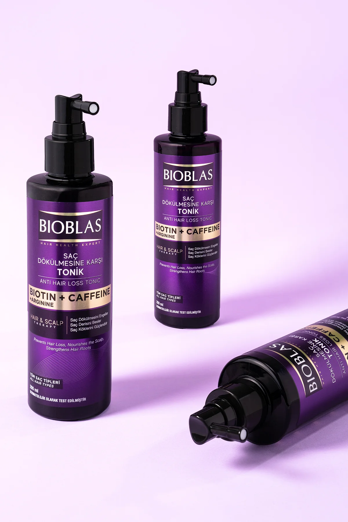 Biotin Ve Kafein Saç Dökülmesine Karşı Tonik 200 ml Biotin Ve Kafein Saç Dökülmesine Karşı Tonik 200 ml