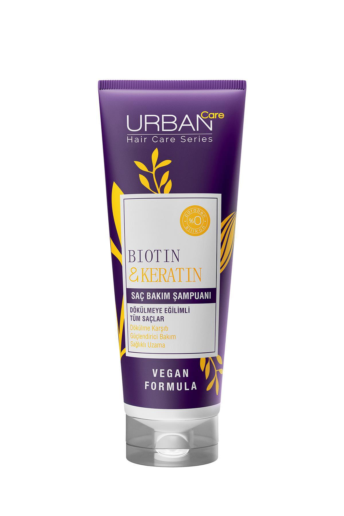 Biotin&keratin Dökülmeye Eğilimli Saçlara Özel Şampuan-vegan-250m