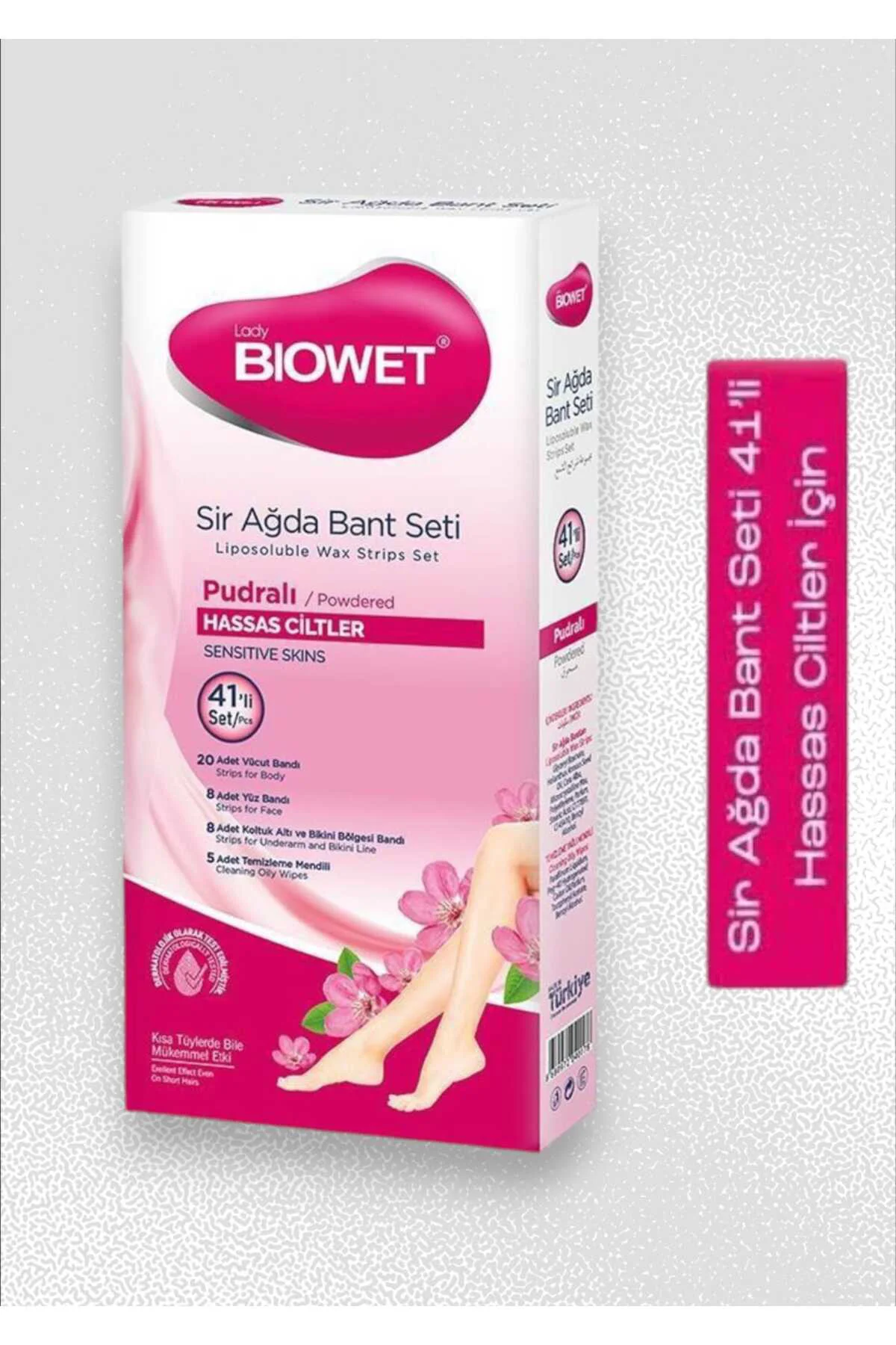 BIOWET SİR AĞDA BANT SETİ 41Lİ - PUDRALI