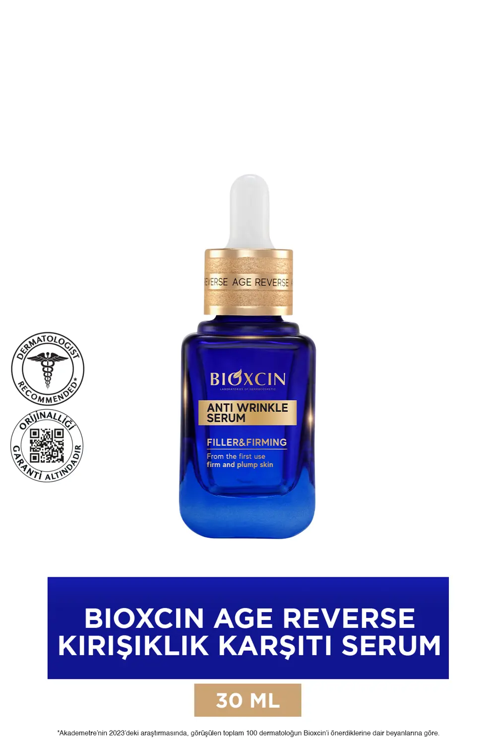 Bioxcin Age Reverse Kırışıklık Karşıtı Serum 30 ml -  Retinol, Ko