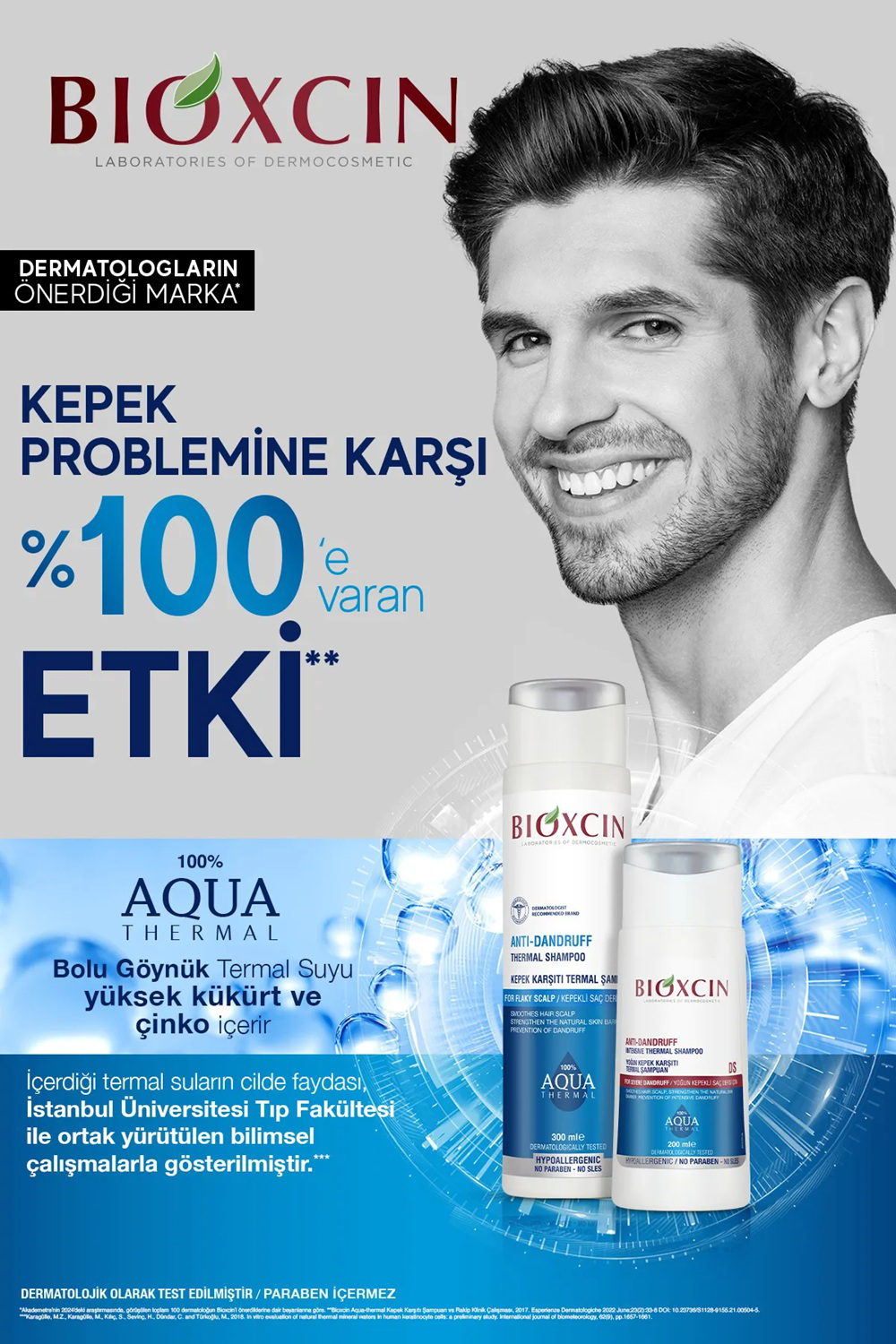 Bioxcin Aquathermal Kepeğe Karşı Etkili Şampuan Seti Bioxcin Aquathermal Kepeğe Karşı Etkili Şampuan Seti