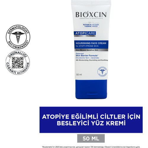 Bioxcin Atopicare Yüz Kremi 50 ml