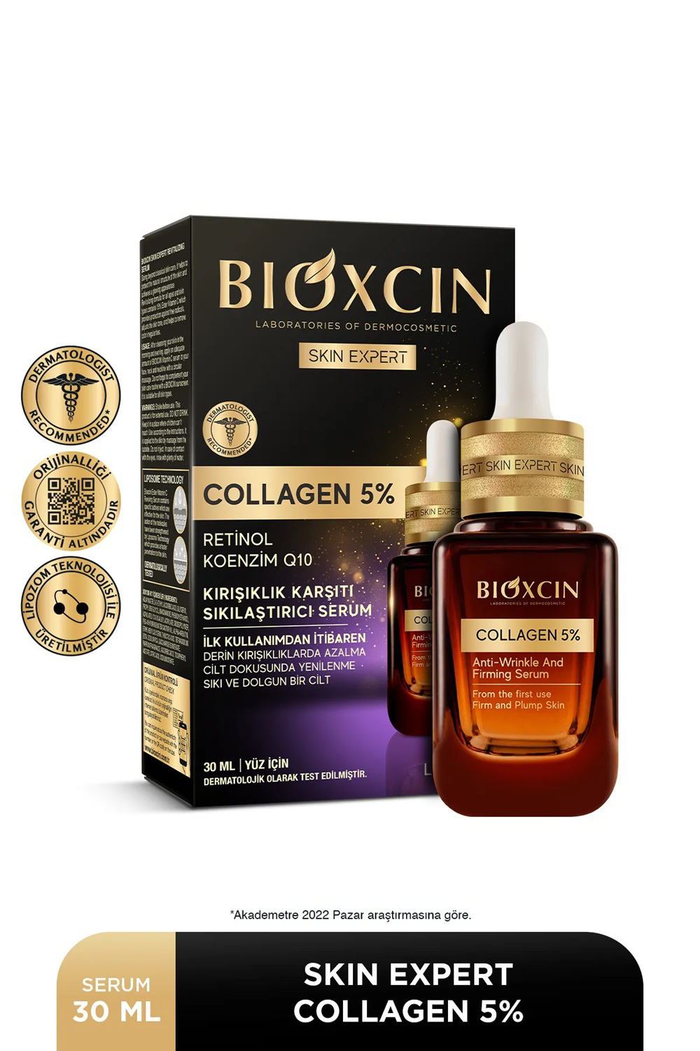 Bioxcin  Collagen 5% Kirişiklik Karşiti Sikilaştirici Serum 30 Ml