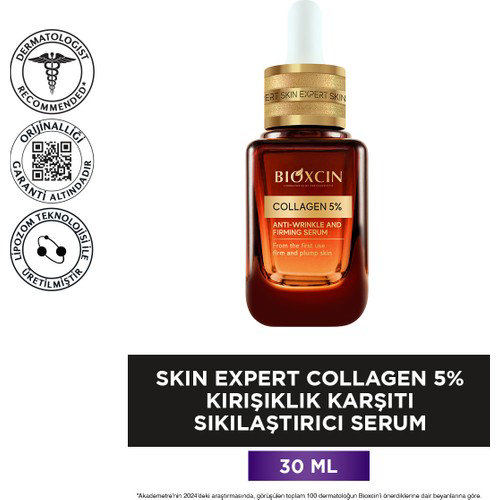 Bioxcin Collagen %5 Kırışıklık Karşıtı Sıkılaştırıcı Serum 30 ml