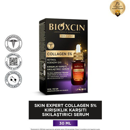 Bioxcin Collagen %5 Kırışıklık Karşıtı Sıkılaştırıcı Serum 30 ml