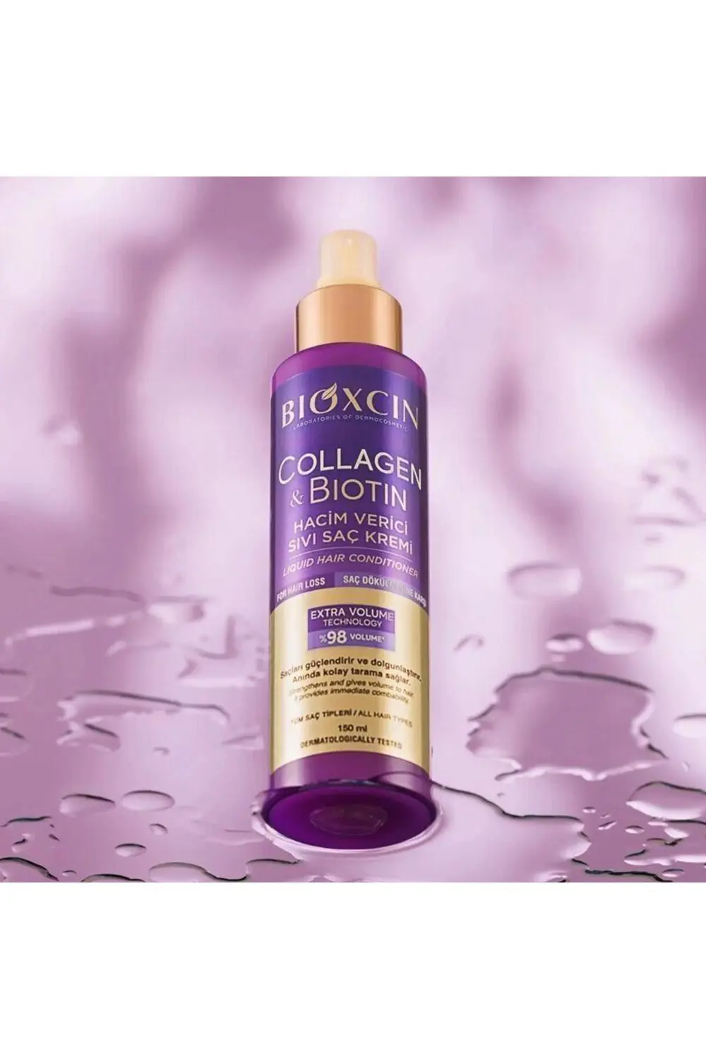 Bioxcin Collagen Biotin Hacim Verici Sıvı Saç Kremi 150 ml Bioxcin Collagen Biotin Hacim Verici Sıvı Saç Kremi 150 ml