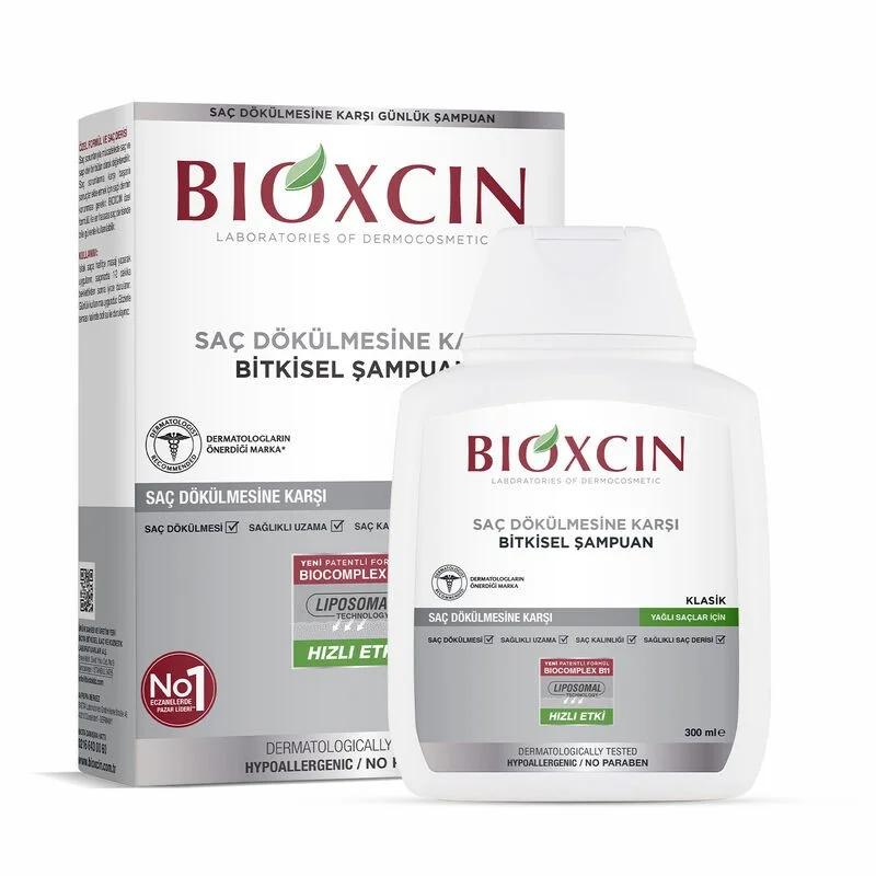 Bioxcin Genesis Saç Dökülmesine Karşı Şampuan 300ml - Yağlı Saç Bioxcin Genesis Saç Dökülmesine Karşı Şampuan 300ml - Yağlı Saç