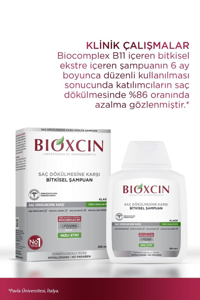 Bioxcin Genesis Klasik Şampuan 300 ml - 3al2 Öde Yağlı Saçlar içi Bioxcin Genesis Klasik Şampuan 300 ml - 3al2 Öde Yağlı Saçlar içi