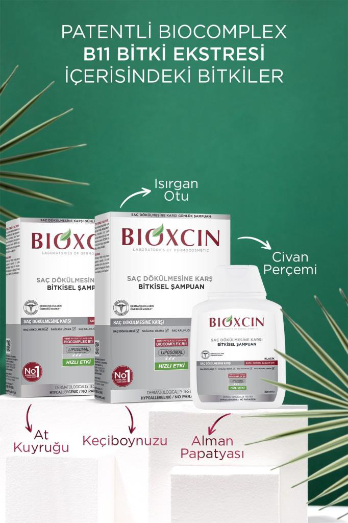 Bioxcin Genesis Klasik Şampuan 300 ml - 3al2 Öde Kuru ve Normal S