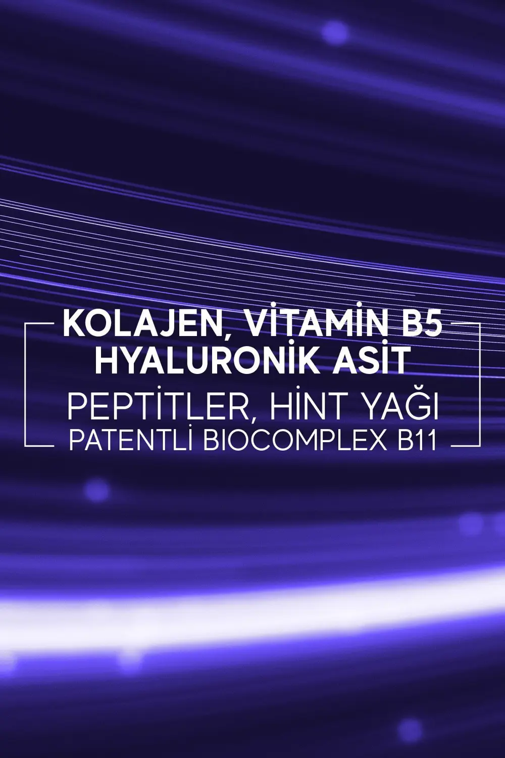 Bioxcin Kaş Kirpik Serumu - Kolajen Hyaluronik Asit Hint Yağı Ker