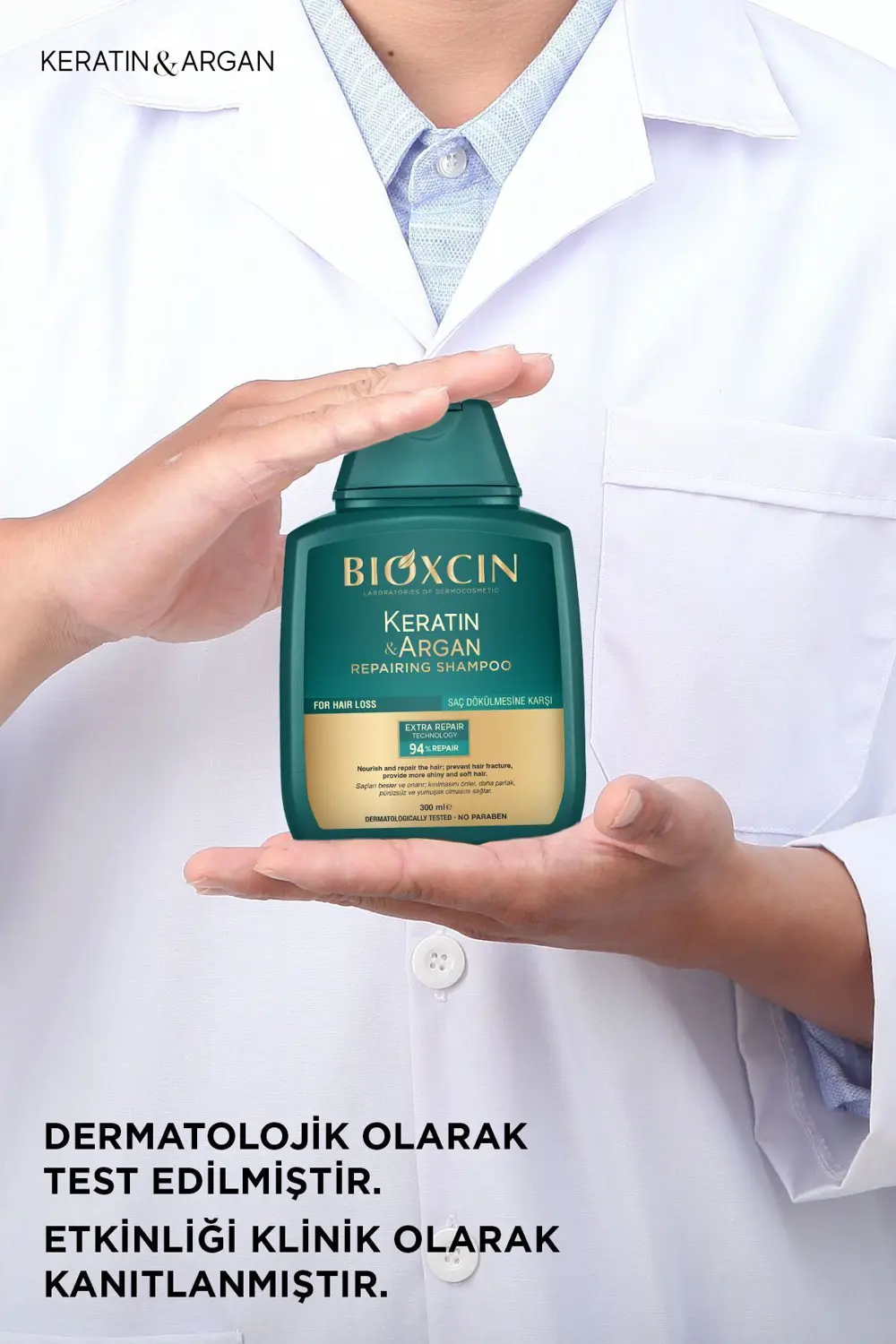 Bioxcin Keratin & Argan Onarıcı Bakım Şampuan 300 ml 3 Al 2 Öde -