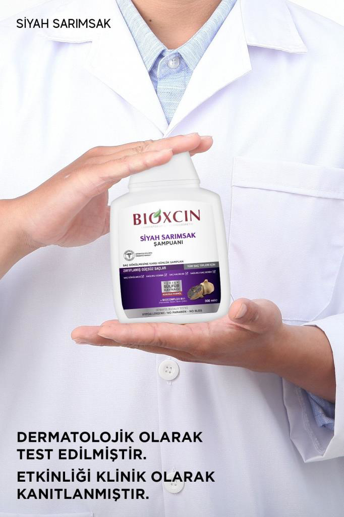 Bioxcin Siyah Sarımsak Şampuanı 300 ml - 3al2 Öde Tüm Saç Tipleri Bioxcin Siyah Sarımsak Şampuanı 300 ml - 3al2 Öde Tüm Saç Tipleri
