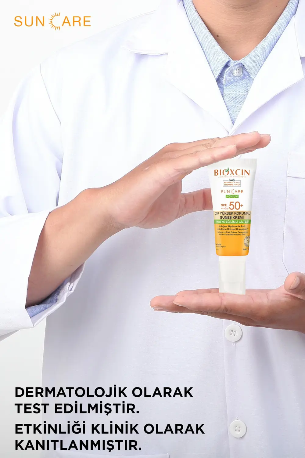 Bioxcin Sun Care Akneye Eğilimli Ciltler Için Güneş Kremi 50 Spf 