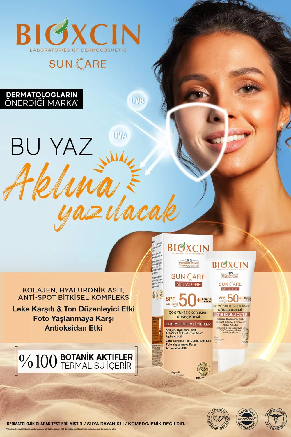 Bioxcin Sun Care Lekeye Eğilimli Ciltler Için Çok Yüksek Korumalı