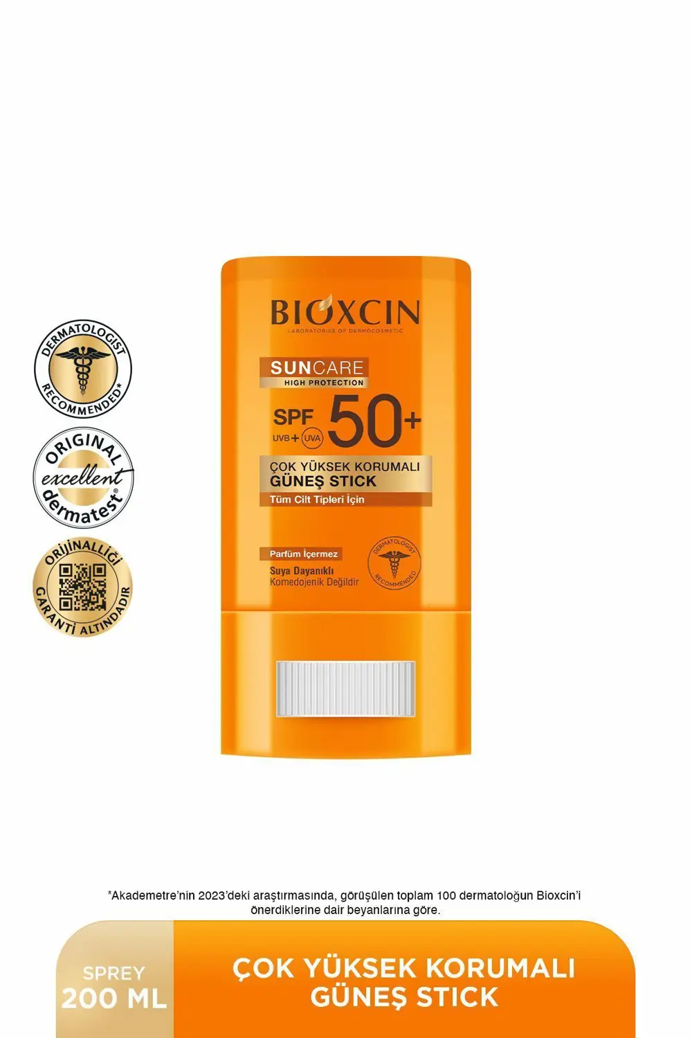 Bioxcin Sun Care Stick SPF 50 Hassas Bölgeler İçin Yüksek Korumal