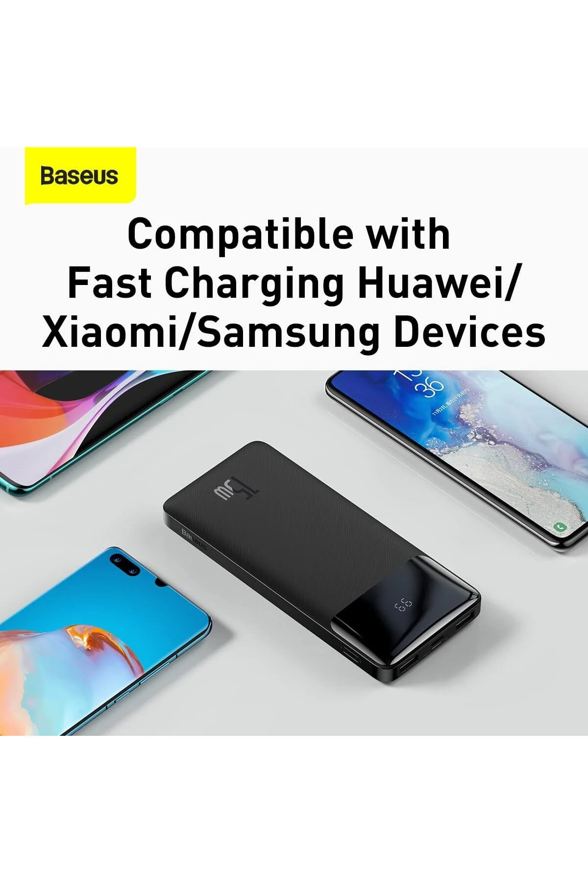 Bipow Overseas Edition 10.000 mAh Digital Display Powerbank 15W-S Bipow Overseas Edition 10.000 mAh Digital Display Powerbank 15W-S