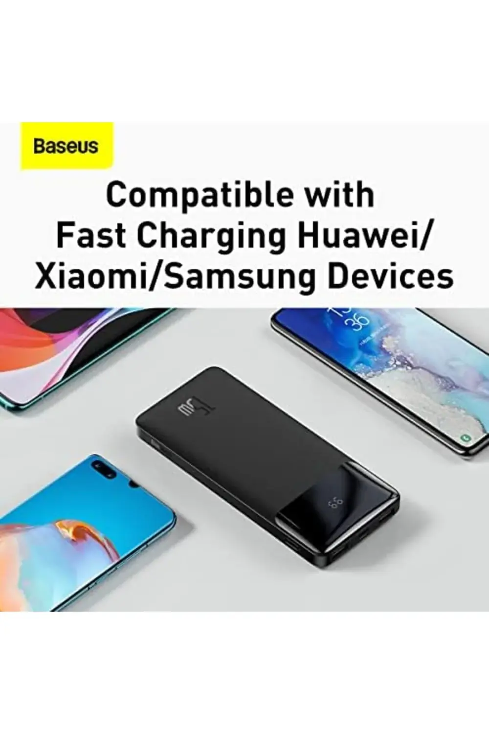 Bipow Overseas Edition 10.000 mAh Powerbank 15W-Siyah 1184728