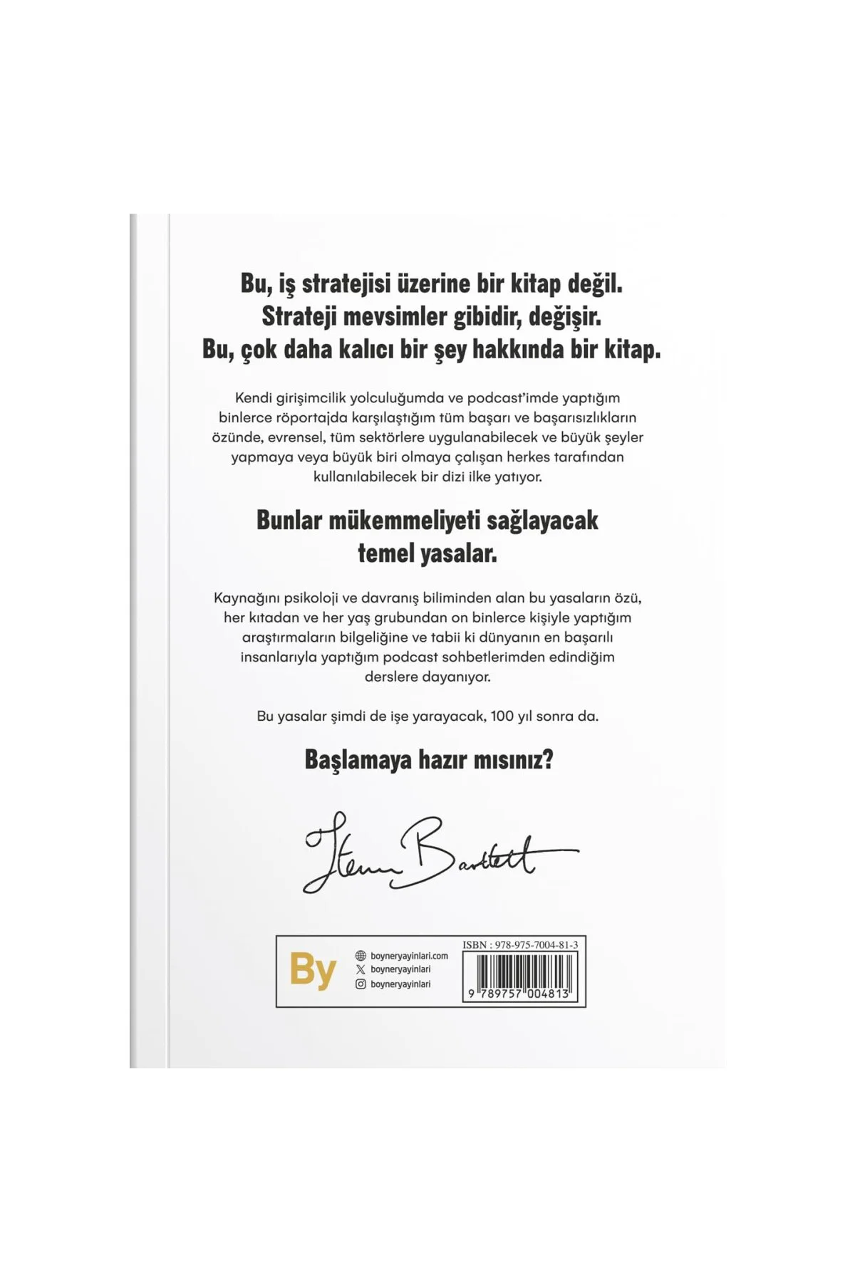 Bir Ceo'nun Günlüğü: İş ve Yaşam Hakkında 33 Yasa