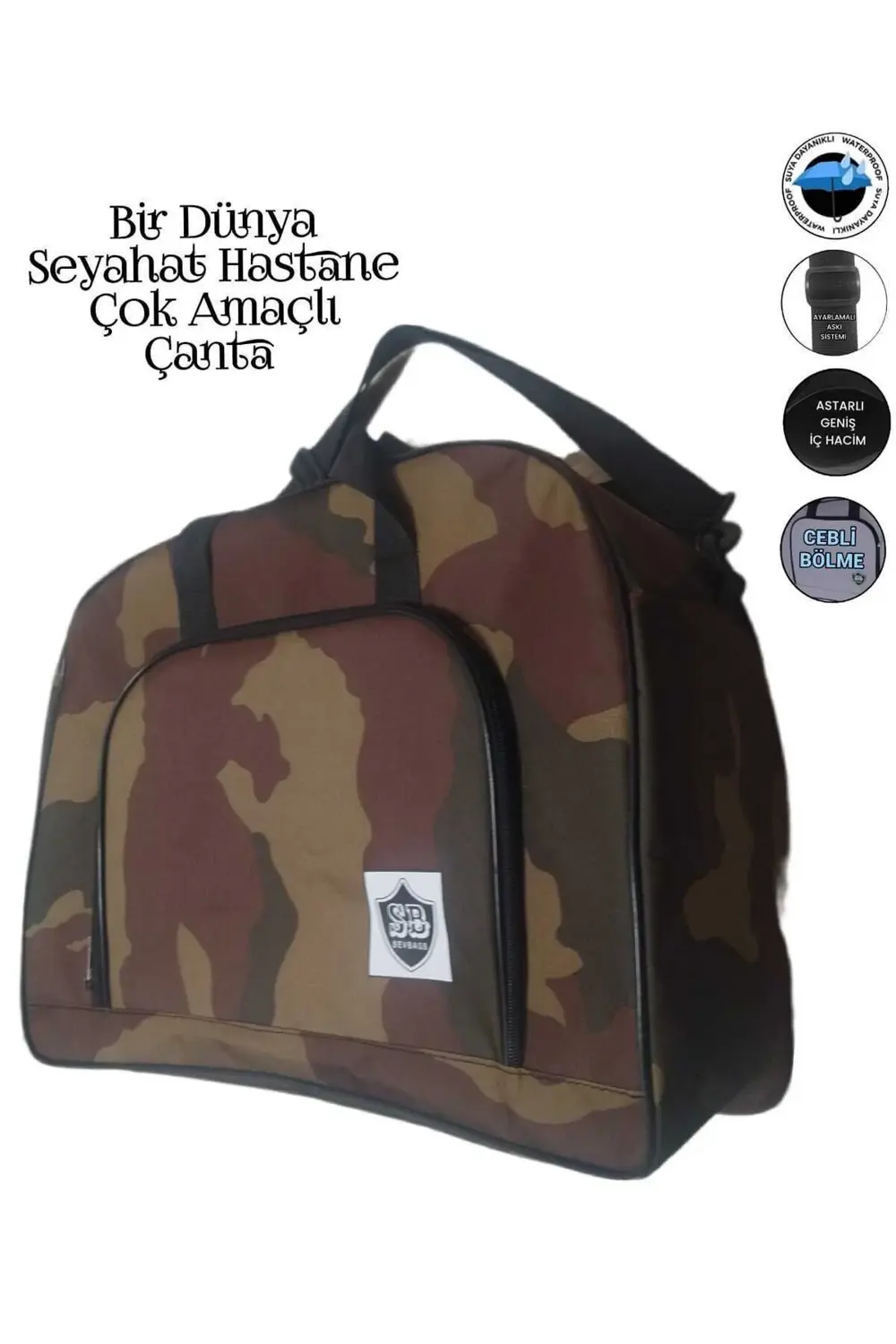 Bir Dünya El Valizi Kabin Boy Seyahat Hastane Çok Amaçlı Çanta