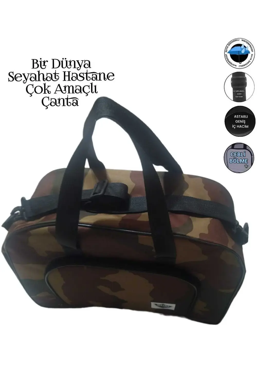 Bir Dünya El Valizi Kabin Boy Seyahat Hastane Çok Amaçlı Çanta