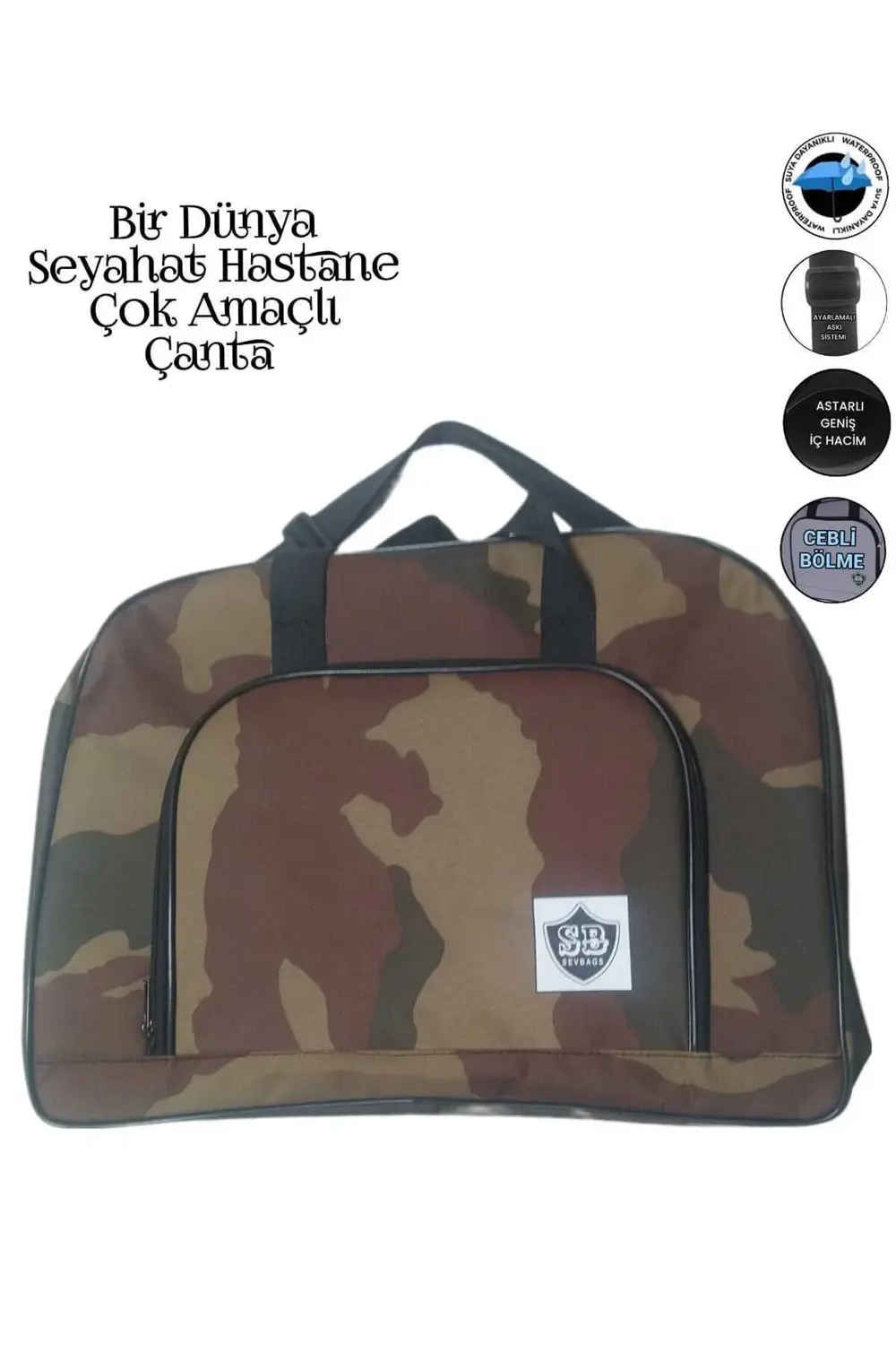 Bir Dünya El Valizi Kabin Boy Seyahat Hastane Çok Amaçlı Çanta