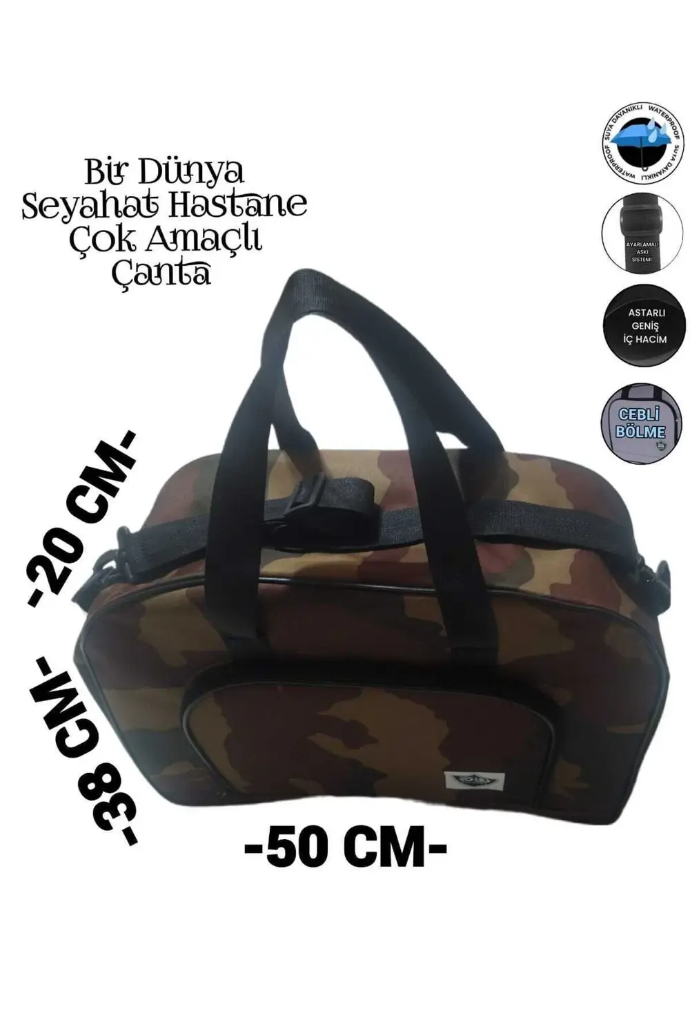 Bir Dünya El Valizi Kabin Boy Seyahat Hastane Çok Amaçlı Çanta