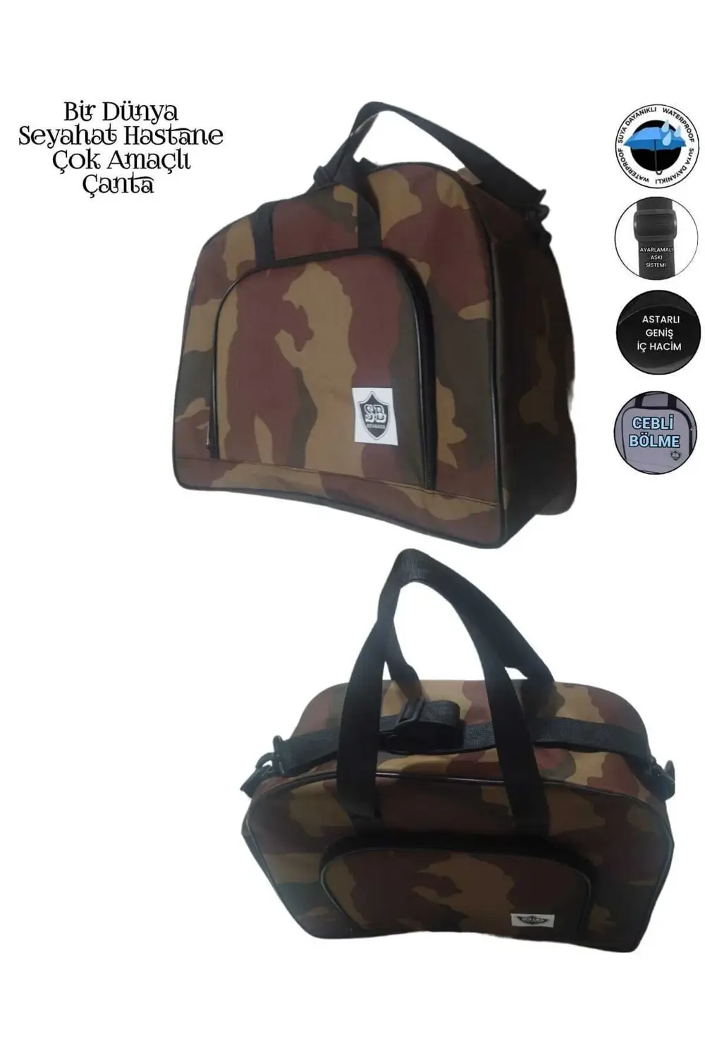 Bir Dünya El Valizi Kabin Boy Seyahat Hastane Çok Amaçlı Çanta