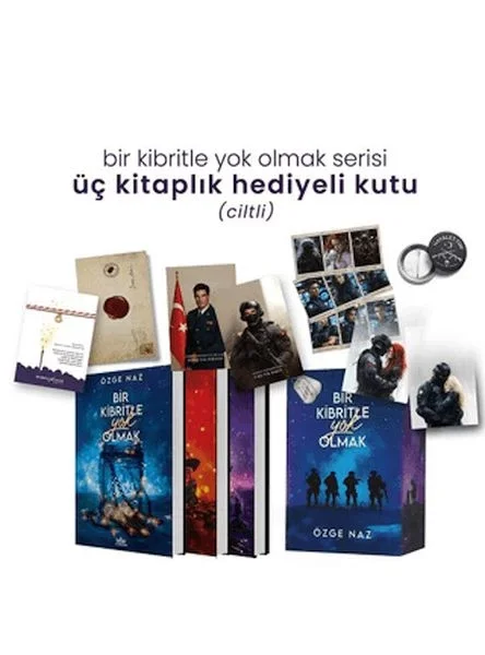Bir Kibritle Yok Olmak Serisi - Üç Kitaplık Hediyeli Kutu Bir Kibritle Yok Olmak Serisi - Üç Kitaplık Hediyeli Kutu
