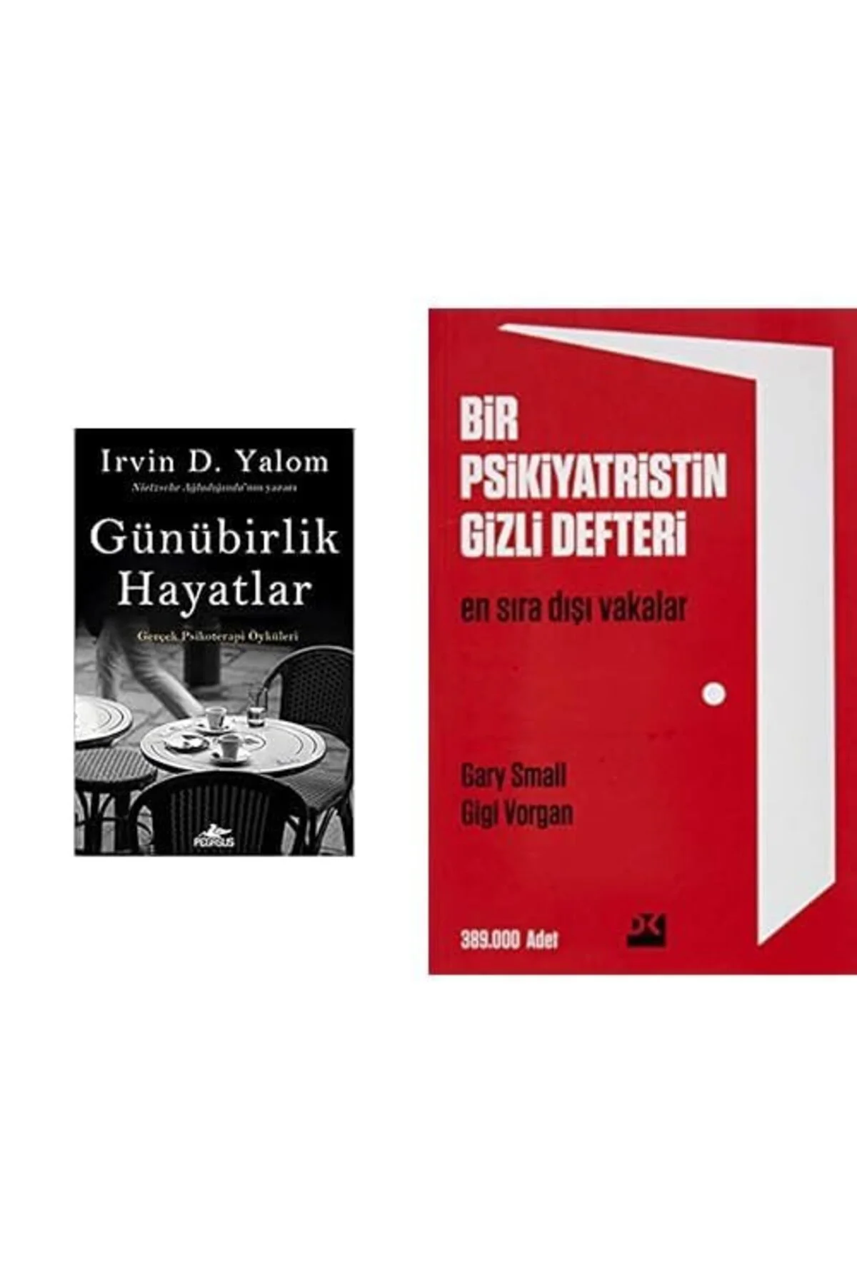 bir psikriyatristin gizli defteri + gunubirlik hayatlar = (2 kitap)