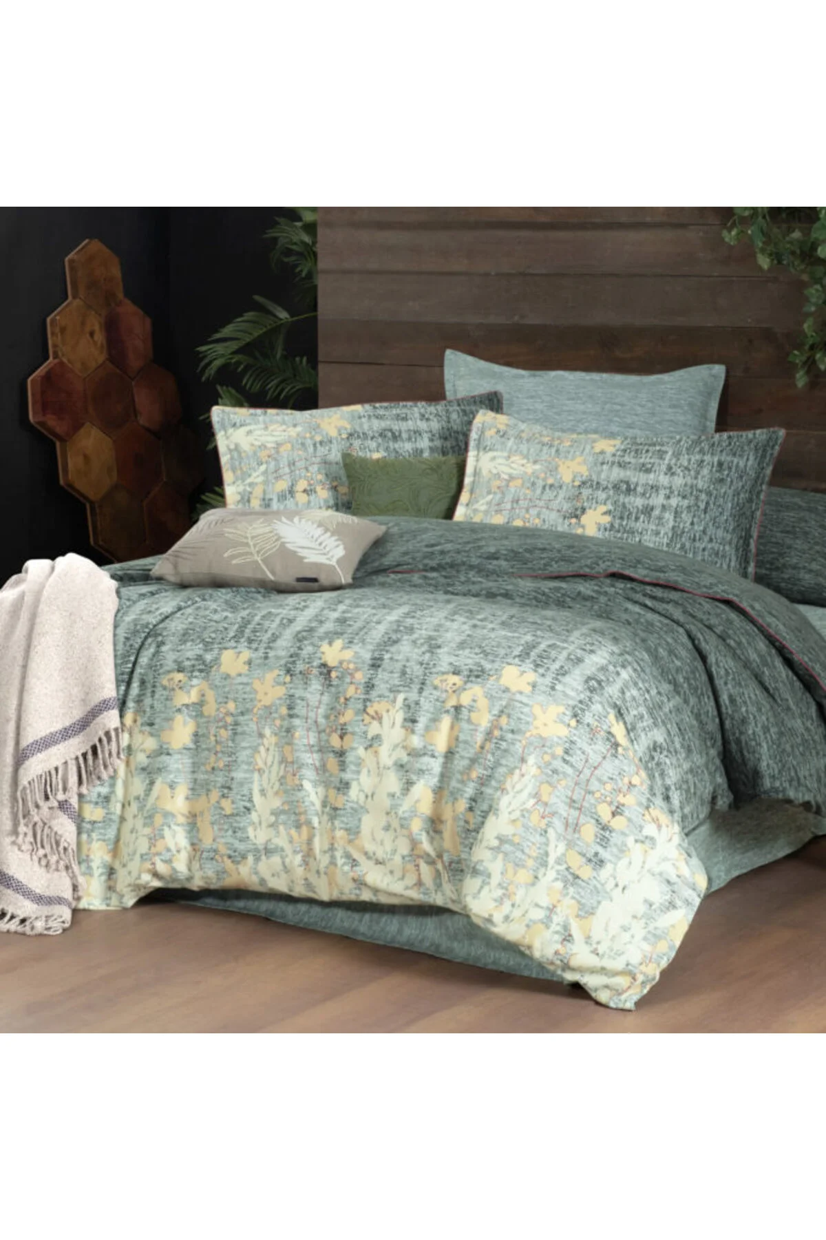 Birdie Tek Kişilik %100 Pamuk Flanel (PAZEN) Nevresim Takımı