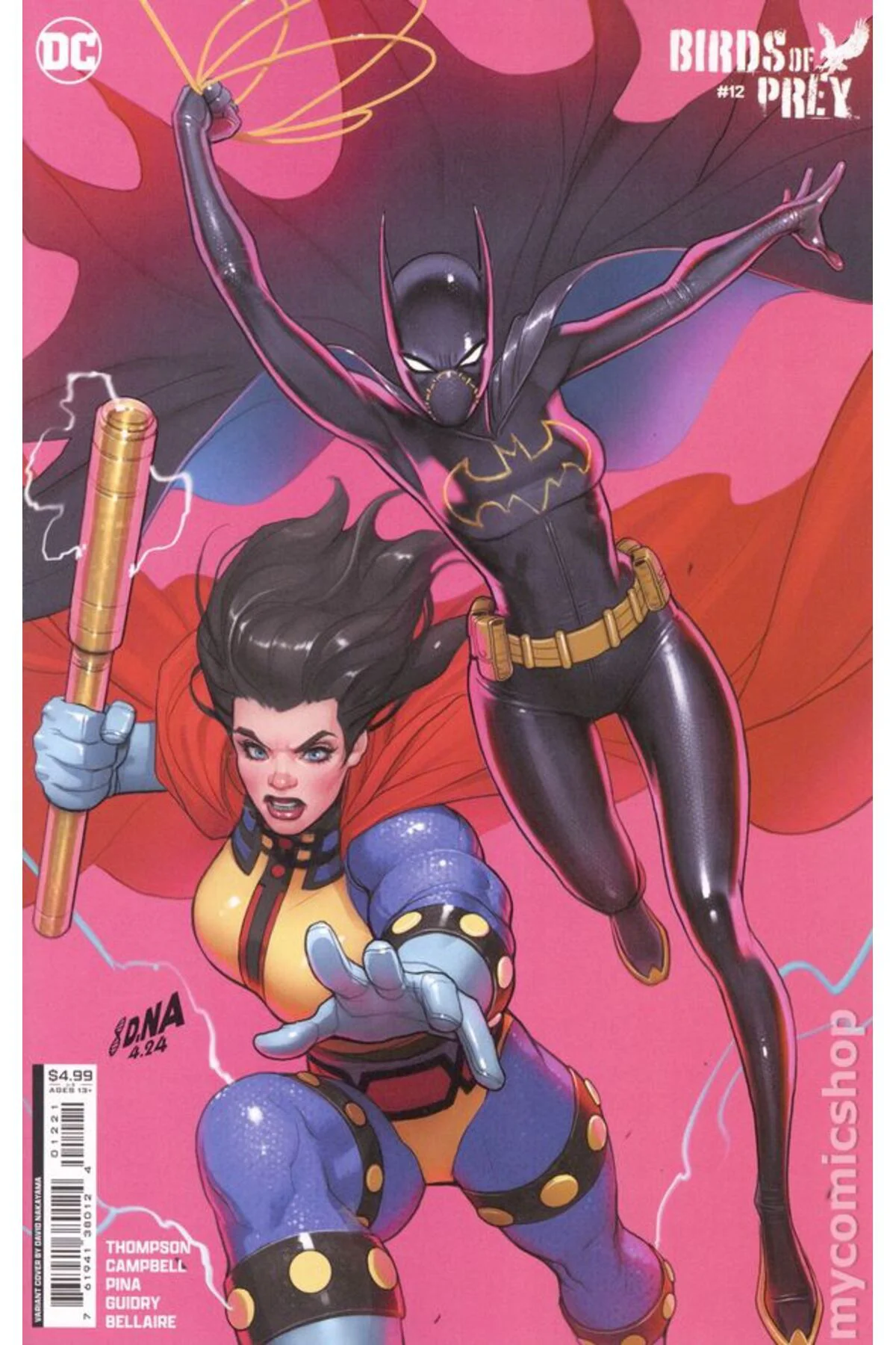 Birds of Prey #12C (ingilizce)