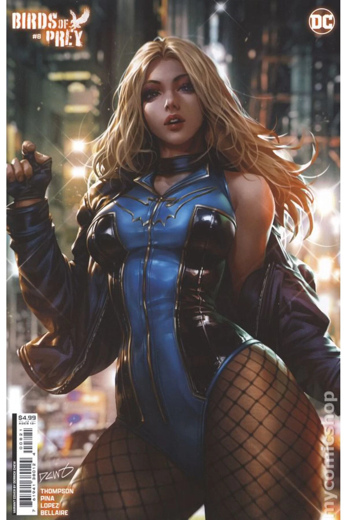 Birds of Prey #8B (ingilizce)