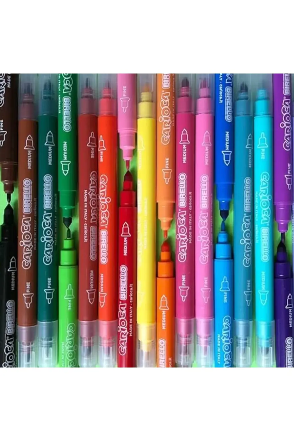 Birello Süper Yıkanabilir Çift Tarafli Keçeli Boya Kalemi 30'Lu 9