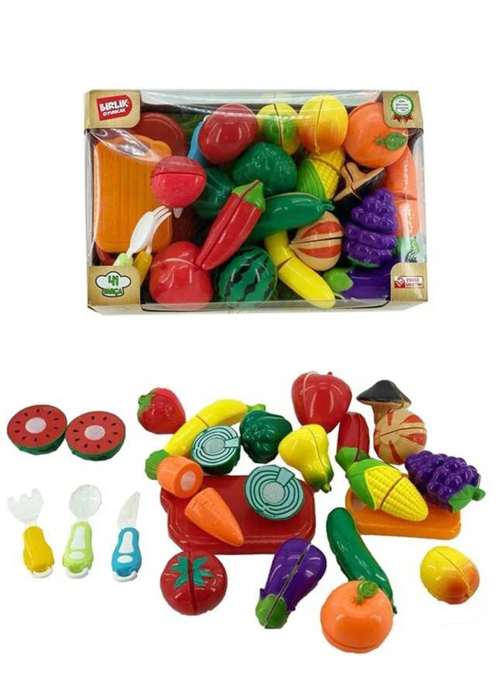 Birlik Toys Kesilebilen Sebze Meyve 41 Parça